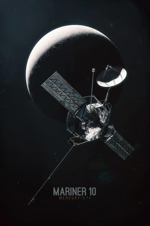 Mariner 10 - Mercury 1974