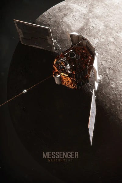 Tobias Roetsch: Messenger - Mercury 2011 by Tobias Roetsch