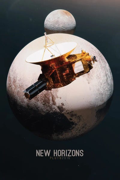 Tobias Roetsch: New Horizons - Pluto 2015 by Tobias Roetsch