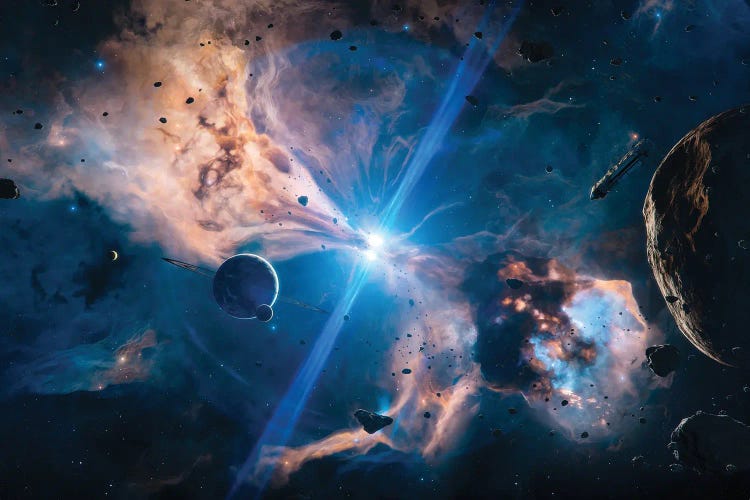 Pulsar by Tobias Roetsch canvas print