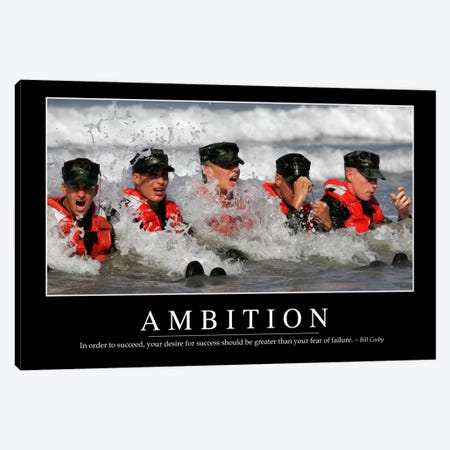 Ambition Canvas Print #TRK1072} by Stocktrek Images Art Print