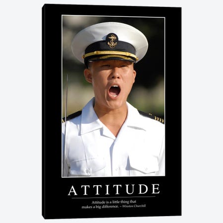 Attitude I Canvas Print #TRK1074} by Stocktrek Images Canvas Artwork
