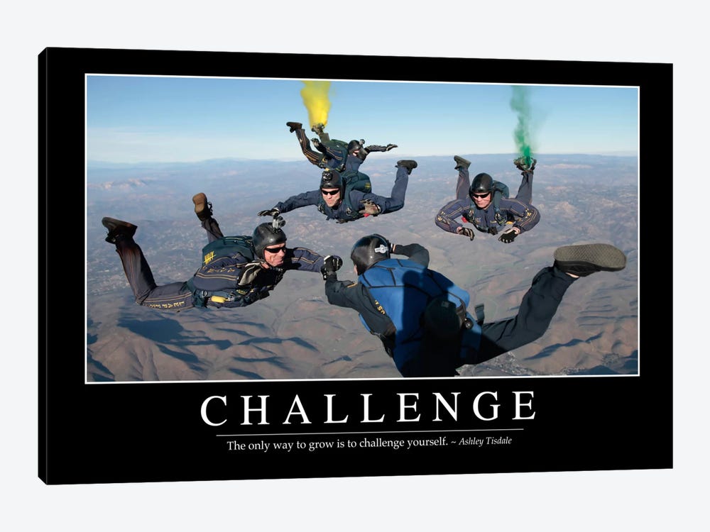 Challenge by Stocktrek Images 1-piece Art Print