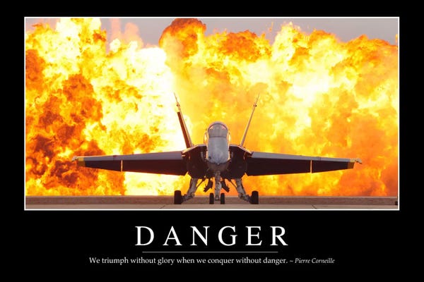 Military Aircraft: Danger by Stocktrek Images