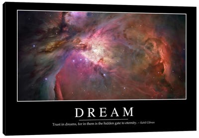 Dream Canvas Art Print - Nebula Art