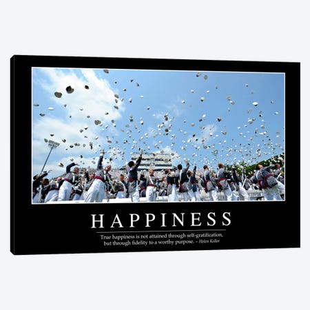 Happiness Canvas Print #TRK1108} by Stocktrek Images Canvas Art Print