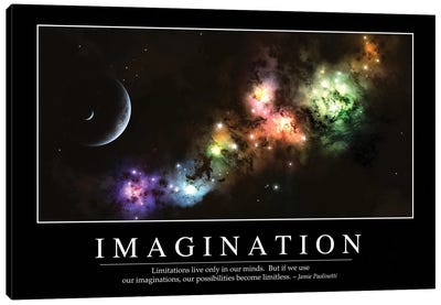 Imagination Canvas Art Print