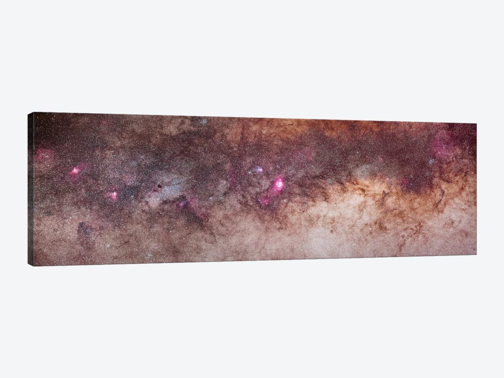 Mosaic Of The Constellations Scorpius And Sagittarius In The Southern Milky Way by Alan Dyer 1-piece Canvas Artwork