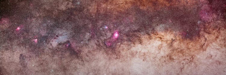 Mosaic Of The Constellations Scorpius And Sagittarius In The Southern Milky Way