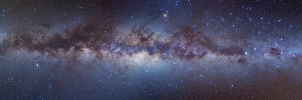 Panorama View Of The Center Of The Milky Way