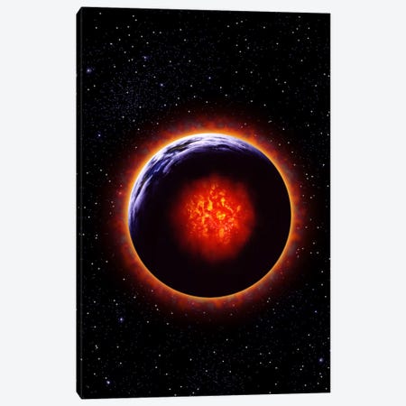 An Exaggerated Depiction Of Global Warming Canvas Print #TRK1219} by Jerry Lofaro Art Print