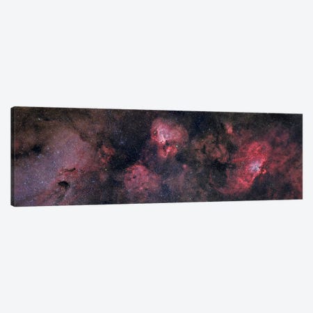 Panorama Near The Sagittarius Region Of Our Milky Way Galaxy Canvas Print #TRK1223} by John Davis Canvas Artwork