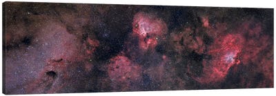 Panorama Near The Sagittarius Region Of Our Milky Way Galaxy Canvas Art Print