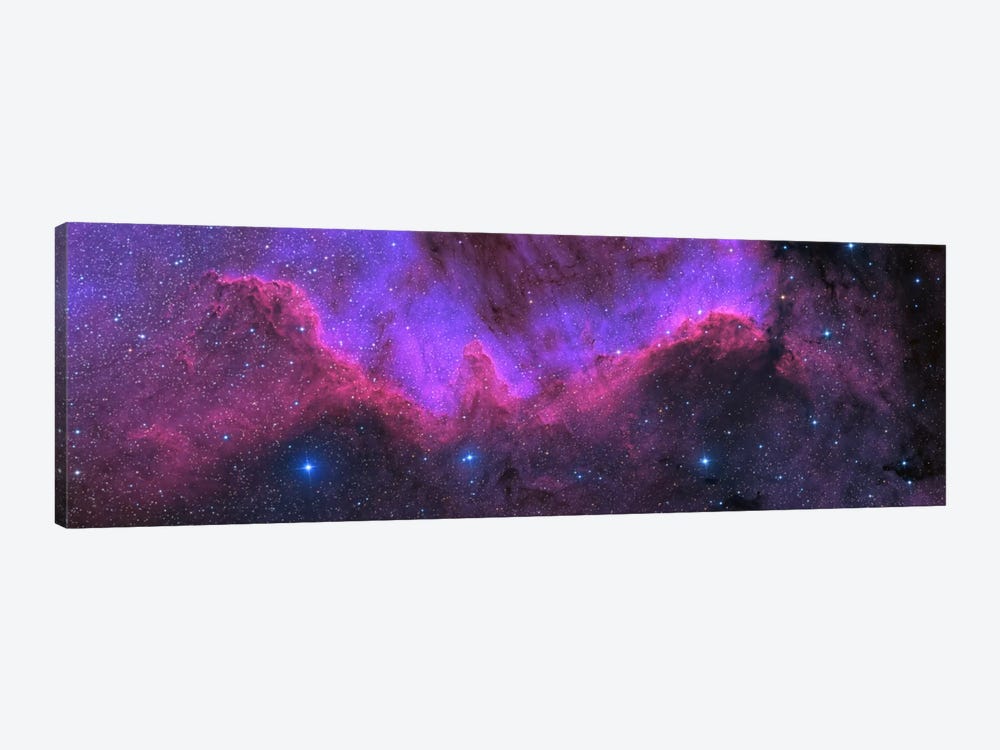 Cygnus Wall (NGC 7000) The North American Nebula by Ken Crawford 1-piece Canvas Art Print