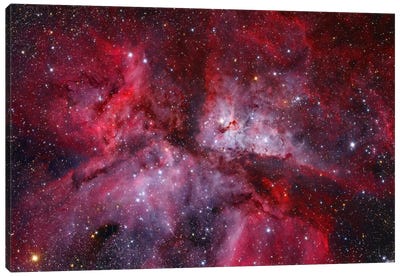 The Grand Carina Nebula ( NGC 3372) In The Southern Sky Canvas Art Print