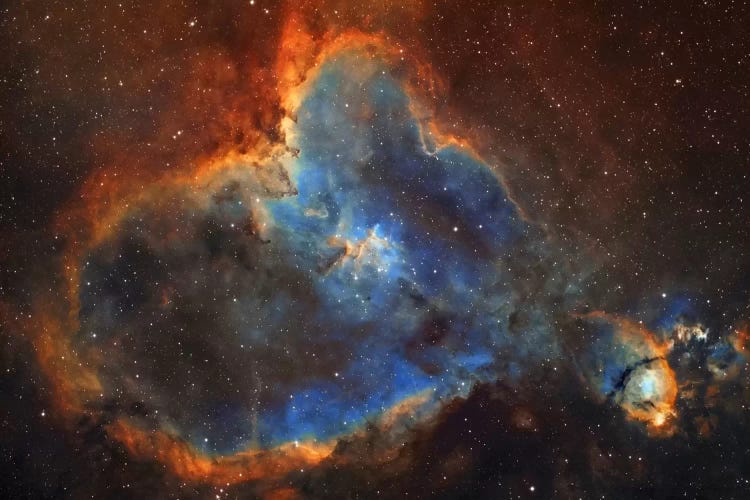 The Heart Nebula (IC 1805) In Cassiopeia