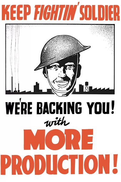 Vintage Wwii Propaganda Poster Iii Canvas Wall Art By John Parrot Icanvas