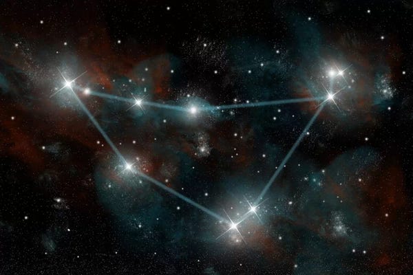 Marc Ward: The Constellation Capricorn The Sea Goat by Marc Ward