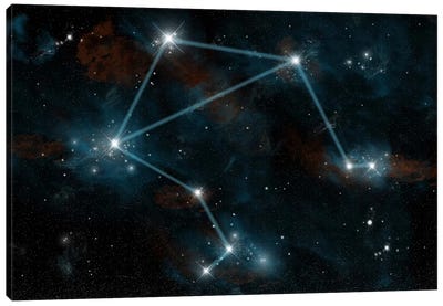 The Constellation Libra The Scales Canvas Art Print