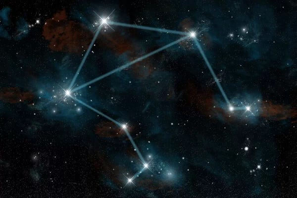 Marc Ward: The Constellation Libra The Scales by Marc Ward