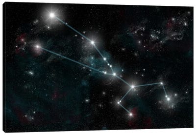 The Constellation Taurus The Bull Canvas Art Print - Stocktrek Images - Astronomy & Space Collection