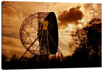 The Lovell Telescope At Jodrell Bank Observatory In Cheshire, England II Canvas Art Print