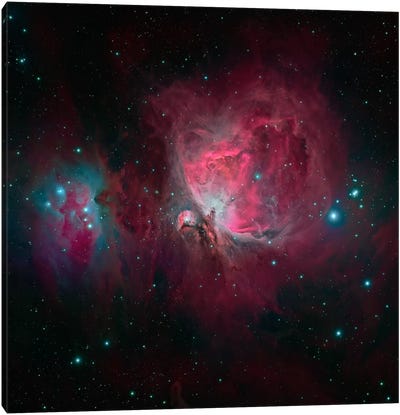 The Orion Nebula (M42) Canvas Art Print