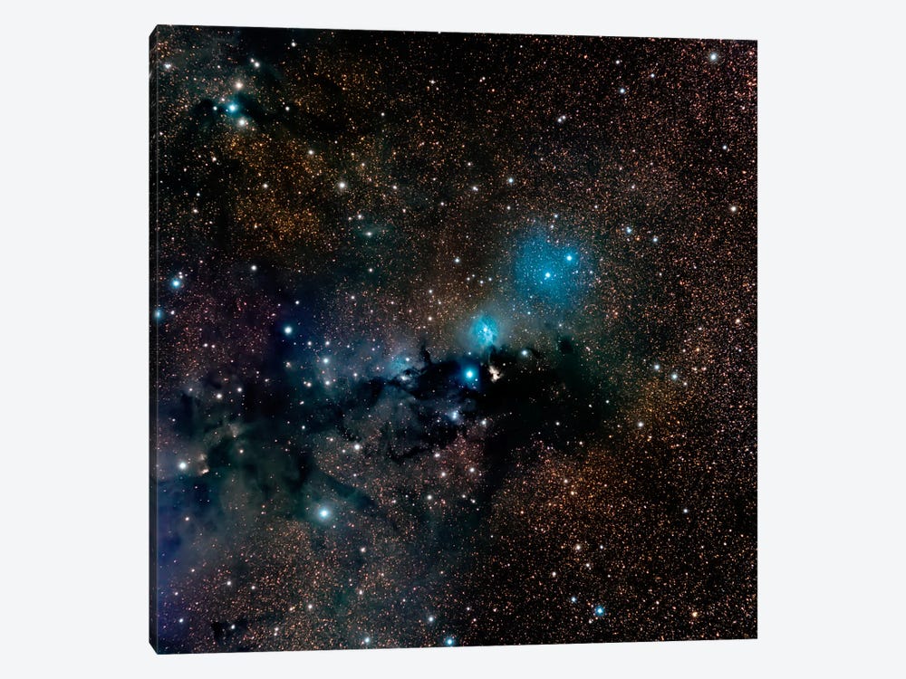VdB 123 Reflection Nebula In The Constellation Serpens 1-piece Canvas Wall Art