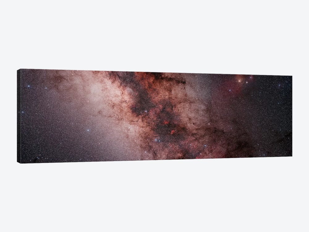 Stars, Nebulae And Dust Clouds Around The Center Of The Milky Way 1-piece Canvas Print