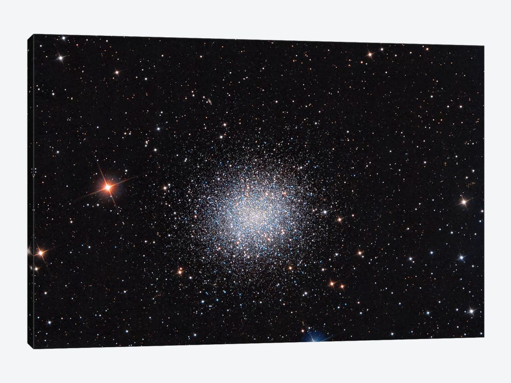 Globular Cluster (M13) In The Constellation Hercules by Reinhold Wittich 1-piece Canvas Art