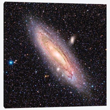 The Andromeda Galaxy (M31) Canvas Print #TRK1295} by Reinhold Wittich Canvas Wall Art