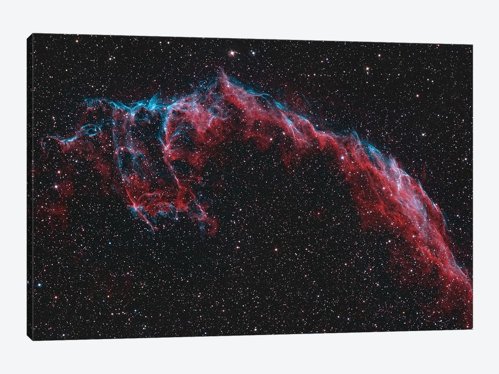 The Eastern Veil Nebula (NGC 6992) by Reinhold Wittich 1-piece Art Print