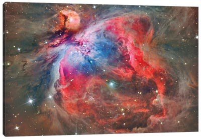 The Orion Nebula (NGC 1976) Canvas Art Print