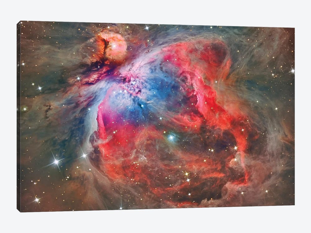 The Orion Nebula (NGC 1976) by Reinhold Wittich 1-piece Canvas Artwork