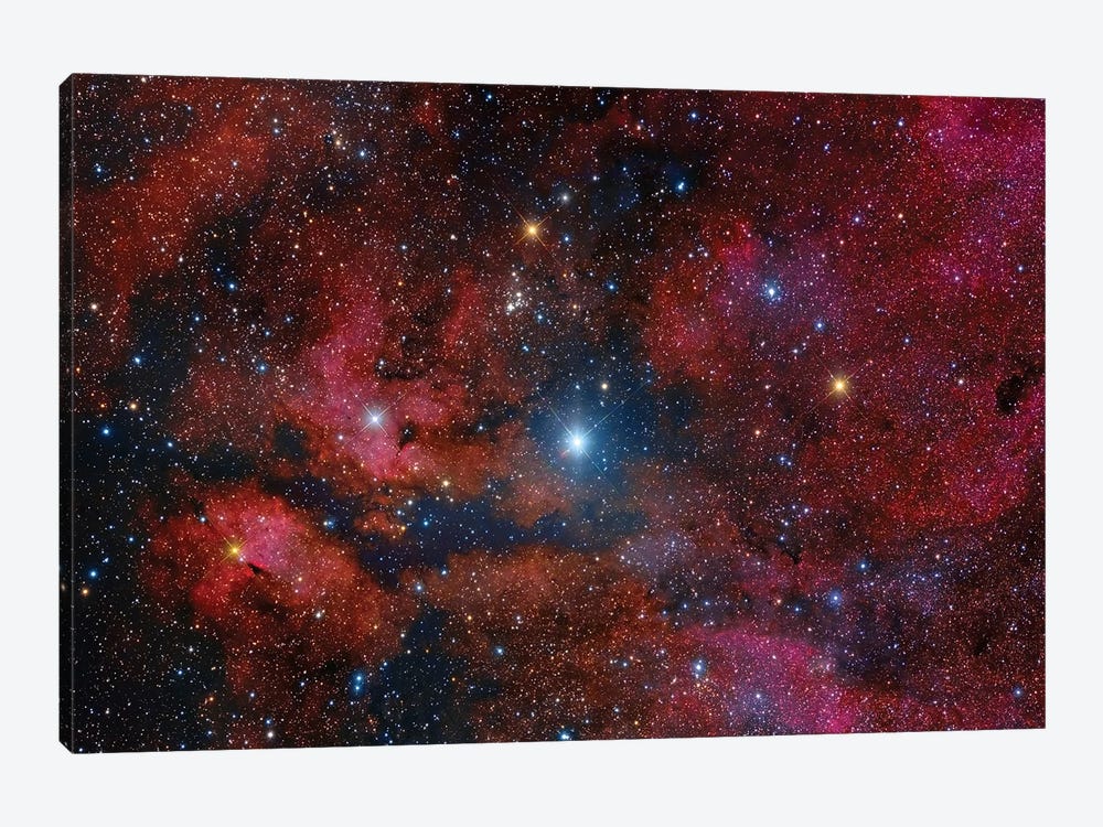 Gamma Cygni Star And Its Surroundings 1-piece Art Print