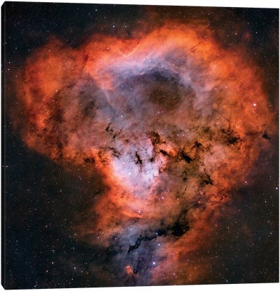 NGC 7822 Emission Nebula Canvas Art Print