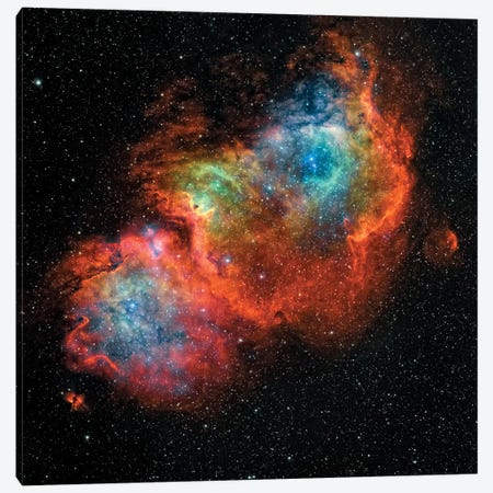 The Soul Nebula (IC 1848) Canvas Print #TRK1367} by Rolf Geissinger Canvas Art