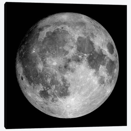 Full Moon Canvas Print #TRK1378} by Roth Ritter Canvas Artwork