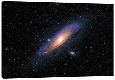 The Andromeda Galaxy (NGC 224) Canvas Art Print - Stocktrek Images - Astronomy & Space Collection