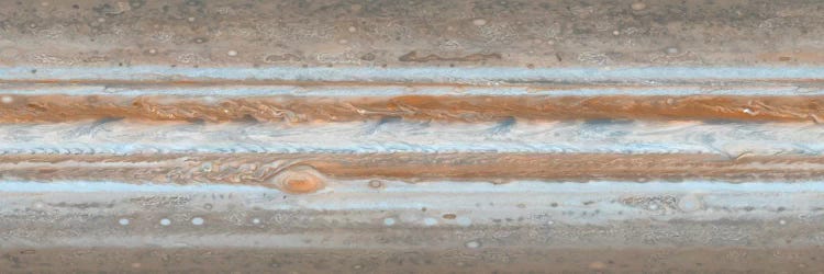 Color Map Of Jupiter I by Stocktrek Images wall art