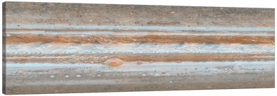 Color Map Of Jupiter I Canvas Art Print - Jupiter Art