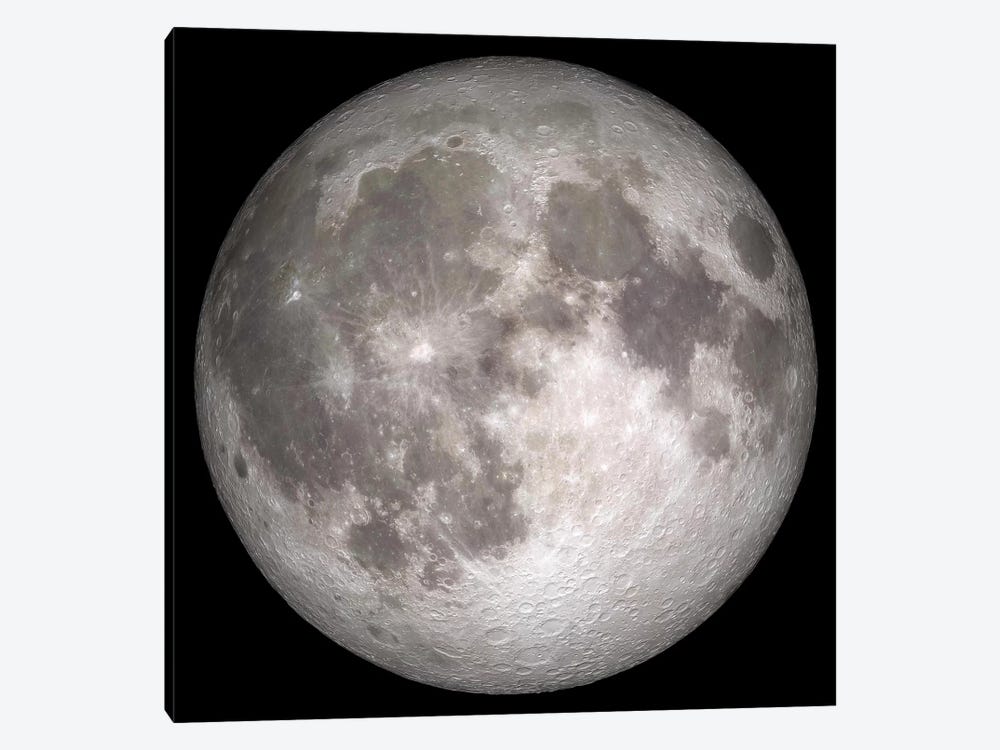 Full Moon II by Stocktrek Images 1-piece Canvas Print