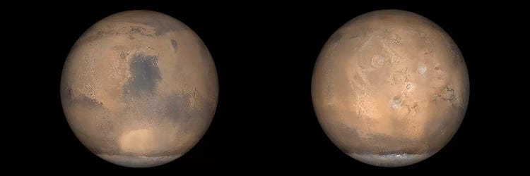 Global Views Of Mars In Late Northern Summer