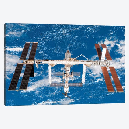 International Space Station II Canvas Print #TRK1502} by Stocktrek Images Canvas Print