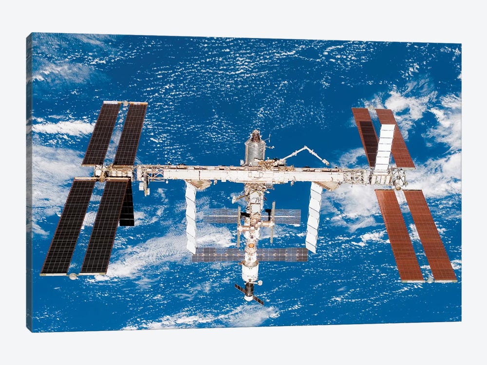 International Space Station II by Stocktrek Images 1-piece Canvas Art Print