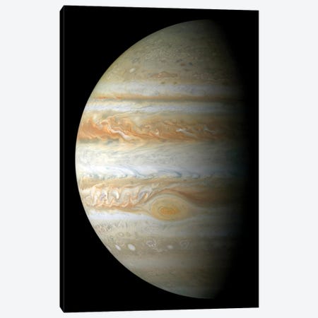 Jupiter Mosaic Canvas Print #TRK1506} by Stocktrek Images Canvas Art