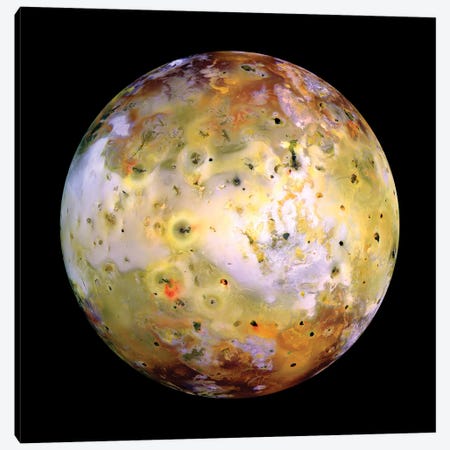 Jupiter's Moon Io Canvas Print #TRK1507} by Stocktrek Images Canvas Art