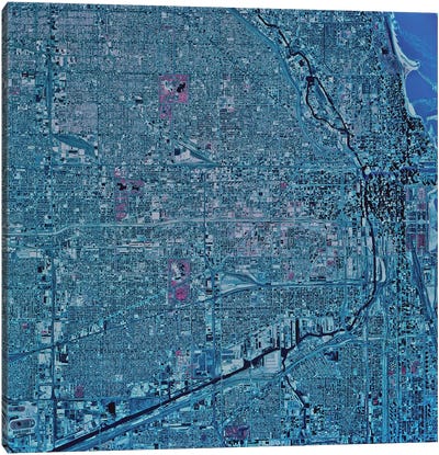 Chicago, Illinois Canvas Art Print - Stocktrek Images