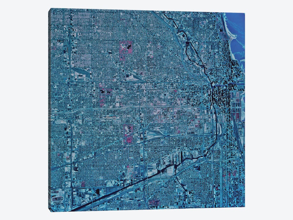 Chicago, Illinois by Stocktrek Images 1-piece Art Print