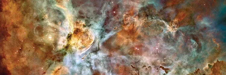 The Central Region Of The Carina Nebula